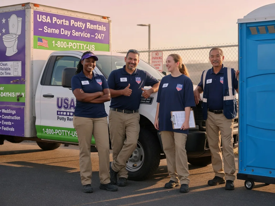 Porta Potty Rental company in Camp Pendleton, CA